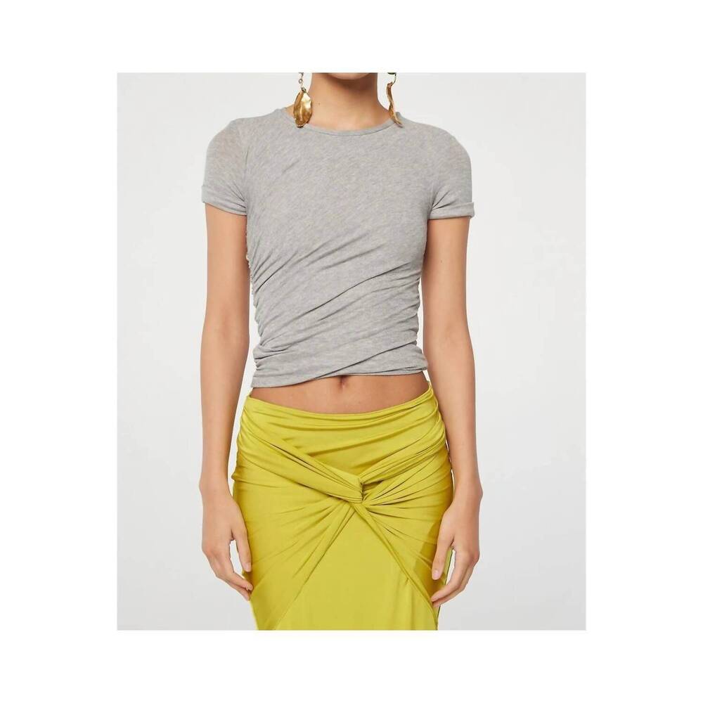 The Line by K Gray Short Sleeve Twist Tee